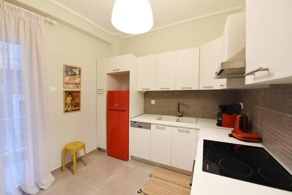 Ferienwohnung The Muse, Colorful Cozy Flat On Mitropoleos Downtown Thessaloniki Exterior foto